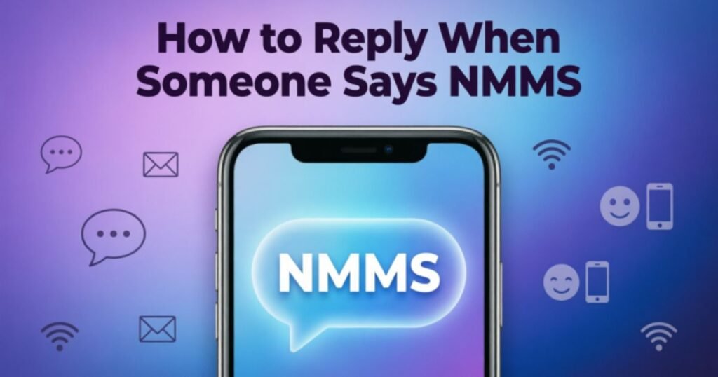 How to Reply When Someone Says NMMS