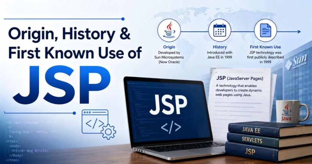 origin-history-and-first-known-use-of-jsp