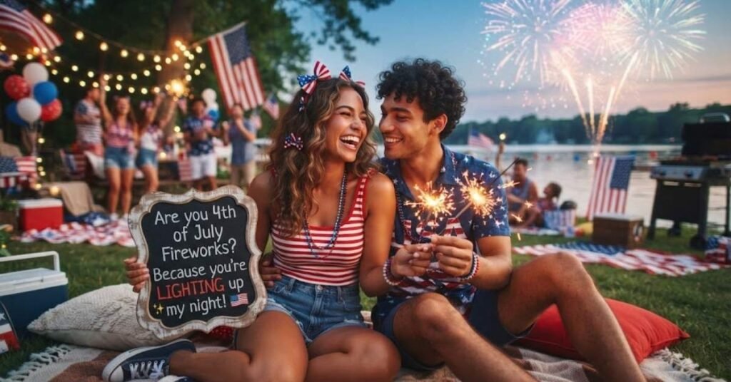 Cute and Sweet 4th of July Rizz Lines