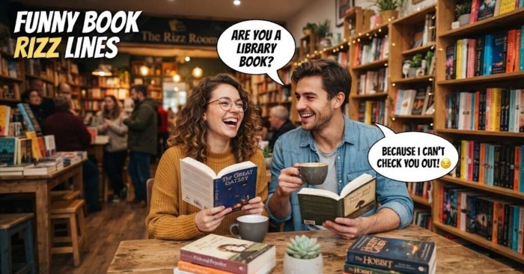 Funny Book Rizz Lines