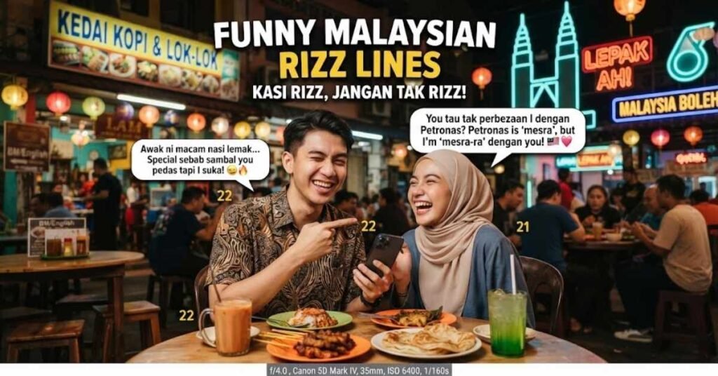 Funny Malaysian Rizz Lines