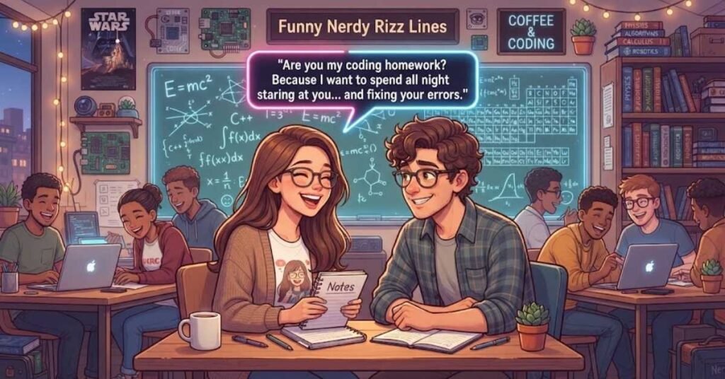 Funny Nerdy Rizz Lines