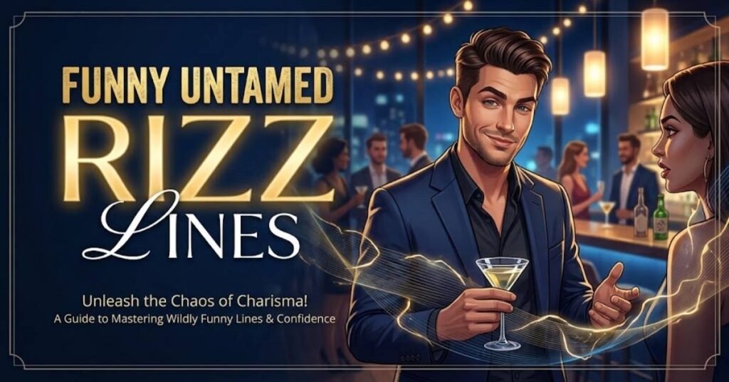 Funny Untamed Smooth Rizz Lines