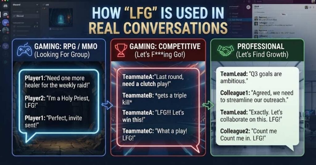 How "LFG" Is Used in Real Conversations