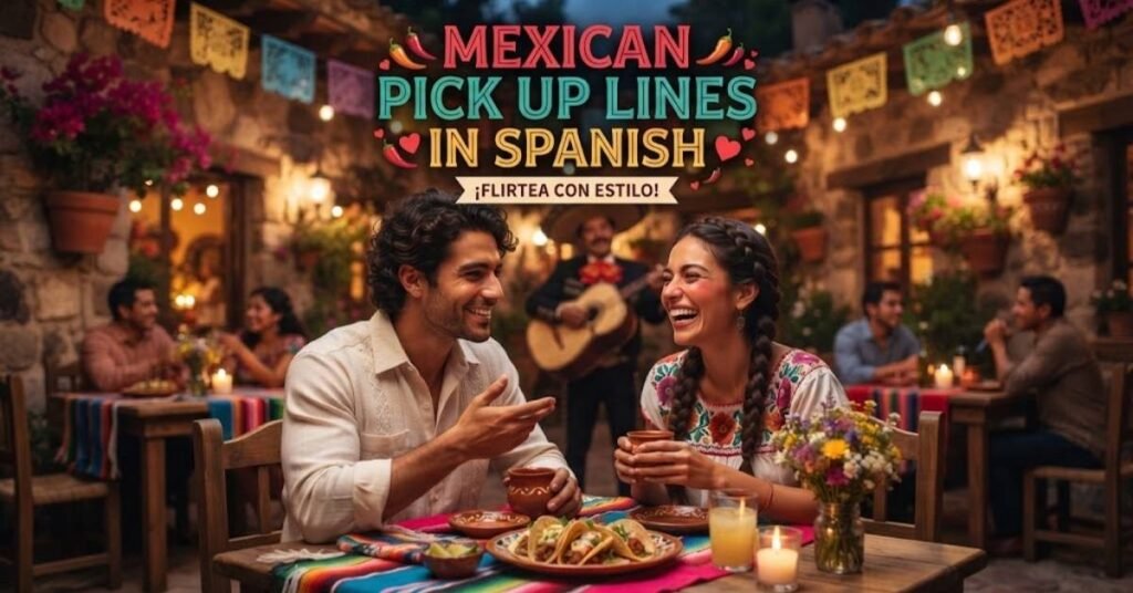 Mexican Pick Up Lines in Spanish