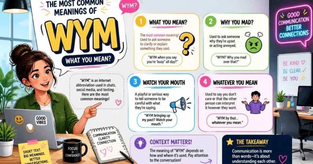 The Most Common Meanings of "WYM"