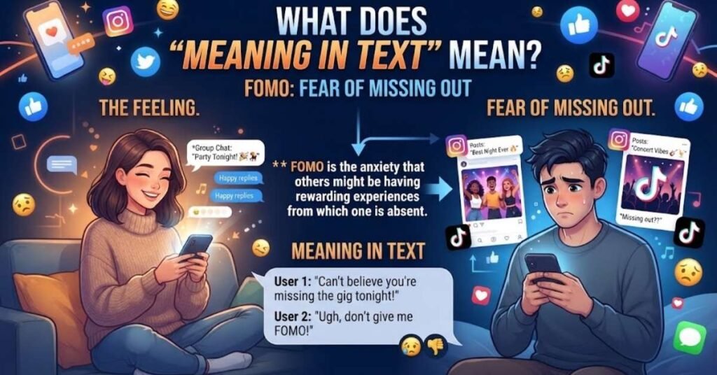 What Does "FOMO Meaning in Text" Mean?