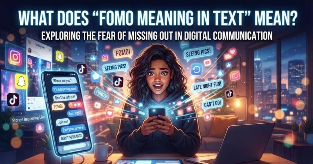 What Does “FOMO Meaning in Text” Mean?
