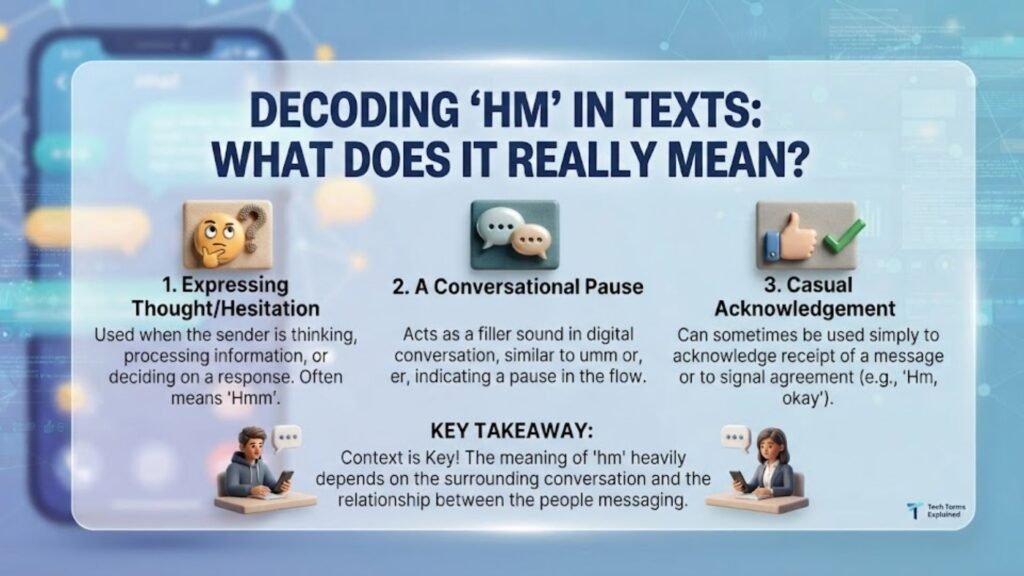 What Does "HM" Really Mean in Text?