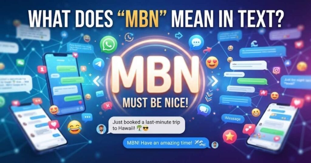 What Does "MBN" Mean in Text?
