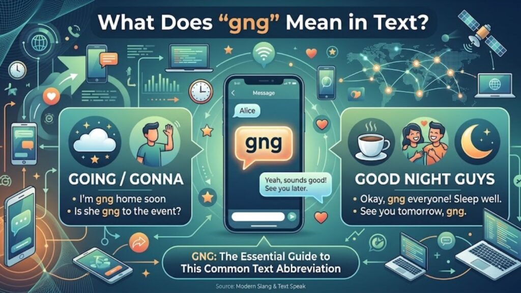 What Does "gng" Mean in Text?