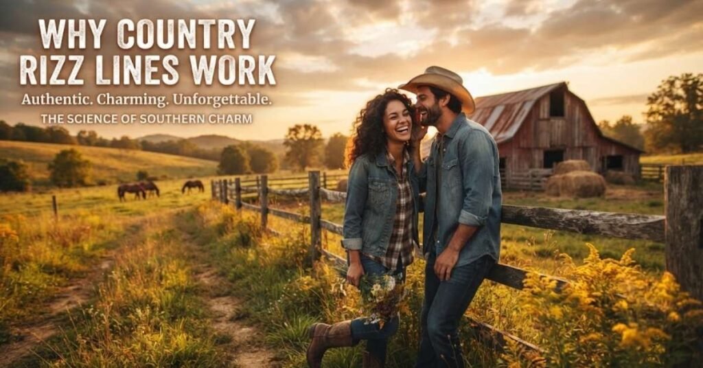 Why Country Rizz Lines Work
