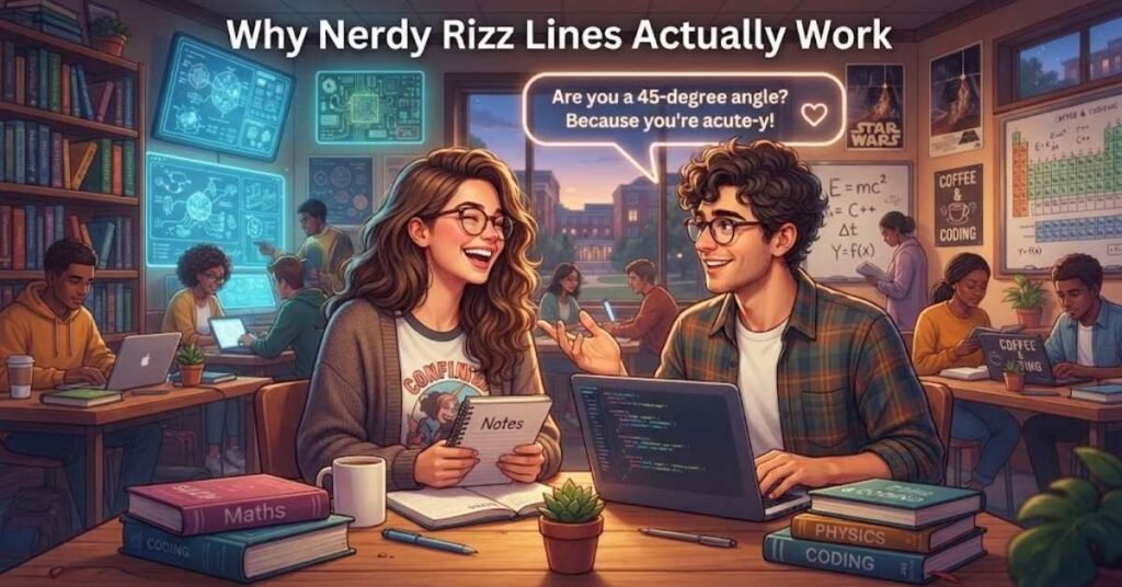 Why Nerdy Rizz Lines Actually Work