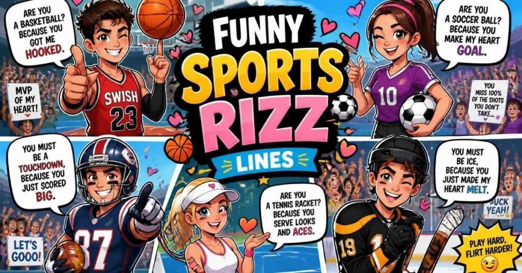 Funny Sports Rizz Lines