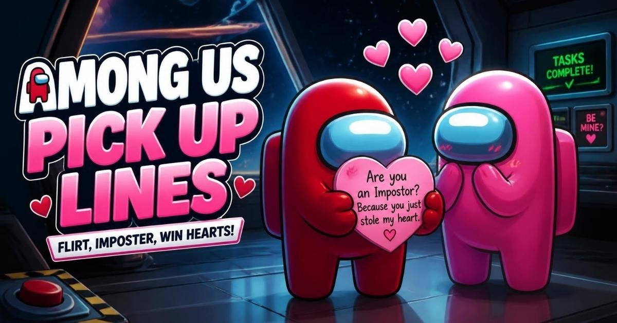 among us pick up lines