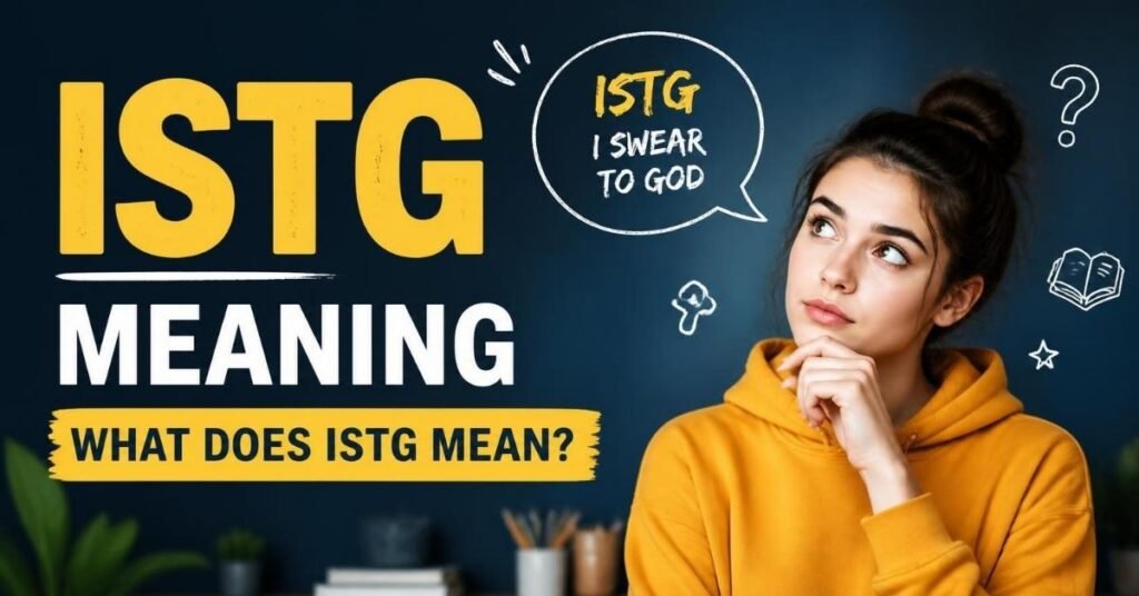 istg meaning in text