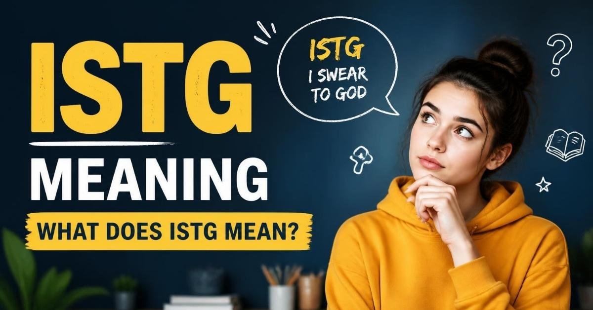 istg meaning in text