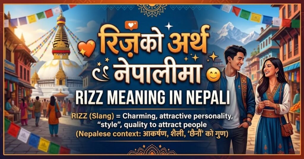 rizz meaning in nepali